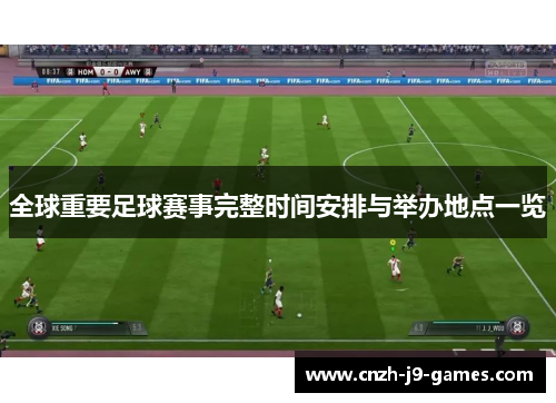 全球重要足球赛事完整时间安排与举办地点一览 全球重要足球赛事完整时间安排与举办地点一览